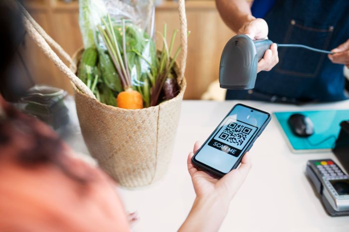 QR code scanning