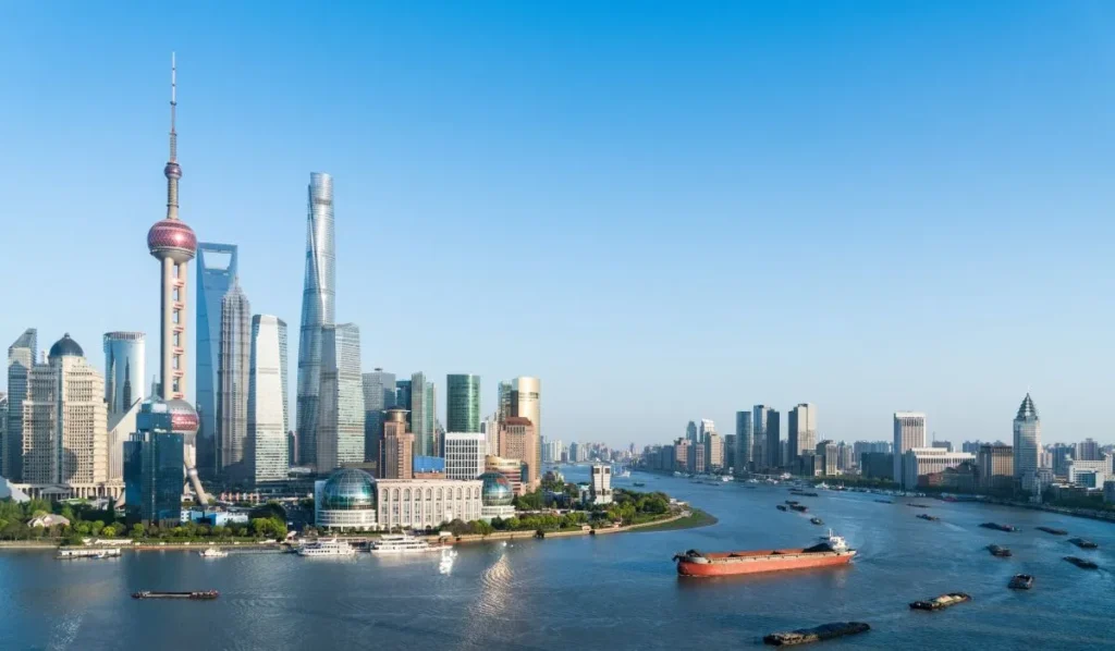Shanghai skyline representing consumer trends in China and market growth in 2026