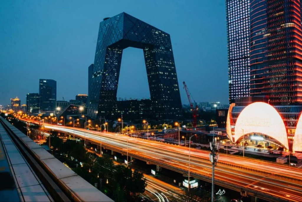 Beijing business district representing China market insight for global conference audiences