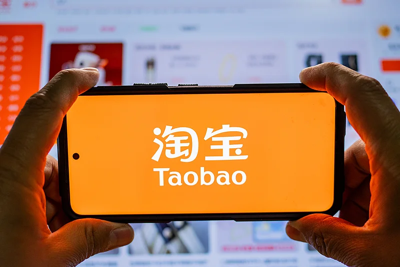 Taobao mobile app interface displaying product discovery and browsing experience in China ecommerce ecosystem