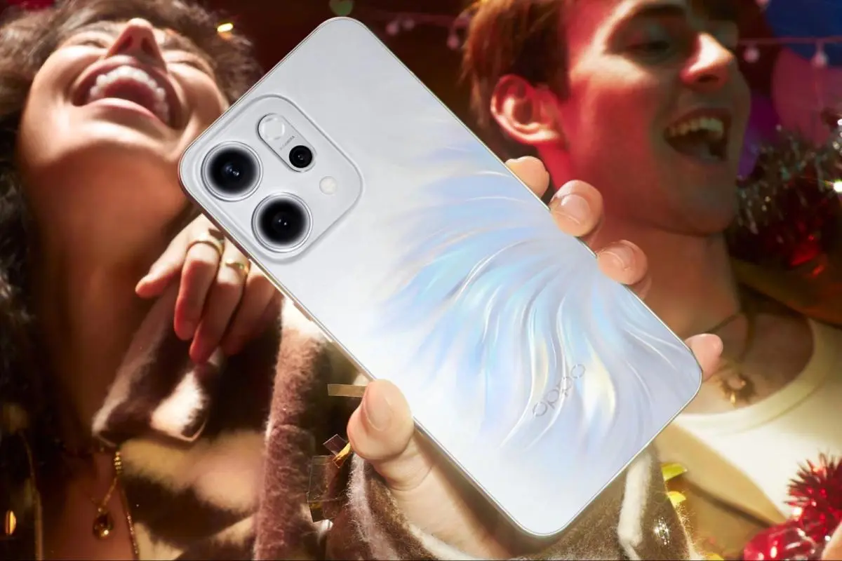Oppo company smartphone shown in a lifestyle scene for China’s competitive mobile market.