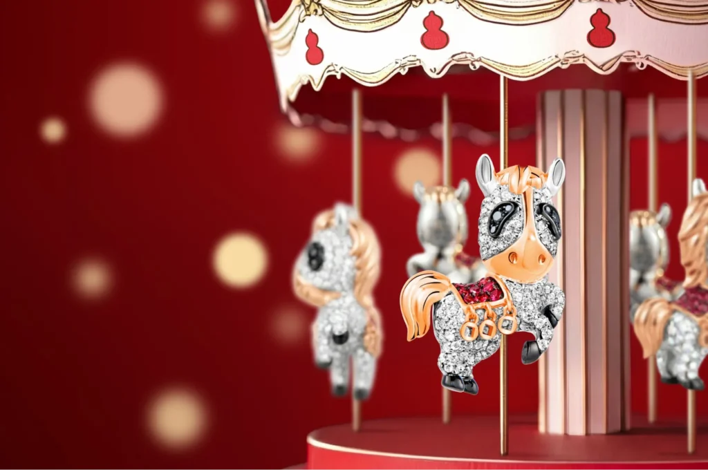 Carousel horse jewelry design