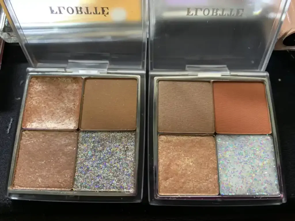 Neutral shimmer eyeshadow palettes