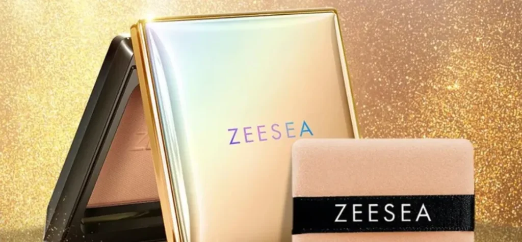 ZEESEA face compact with powder puff