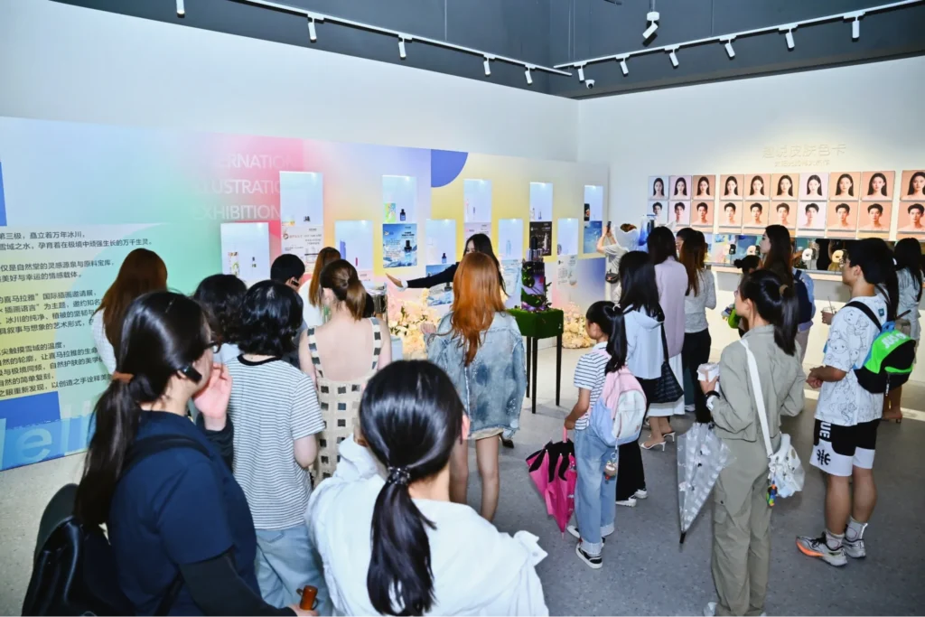 CHANDO illustration exhibition in Shanghai