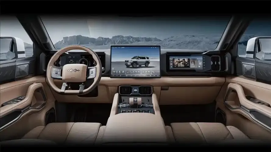 BYD Fangchengbao interior